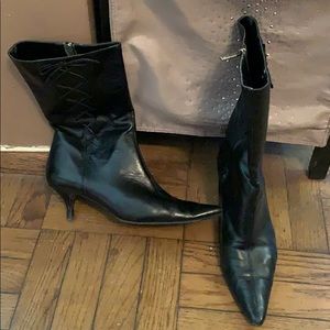 Black Leather Boots. Will be removed after 1/2/20